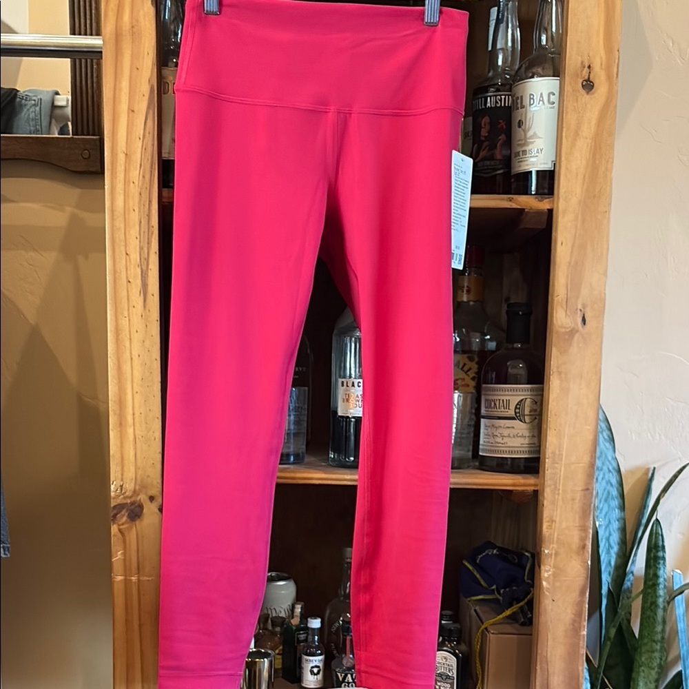 lululemon athletica Pink Wunder Train Leggings Vibrant 25 in - Picture 5 of 8